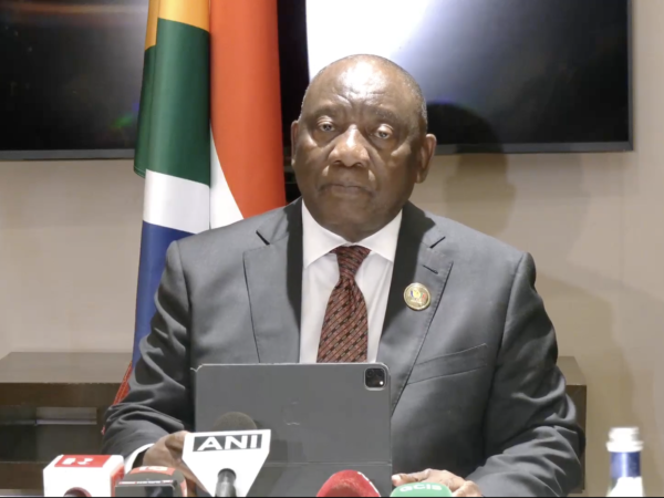 South African President Cyril Ramaphosa